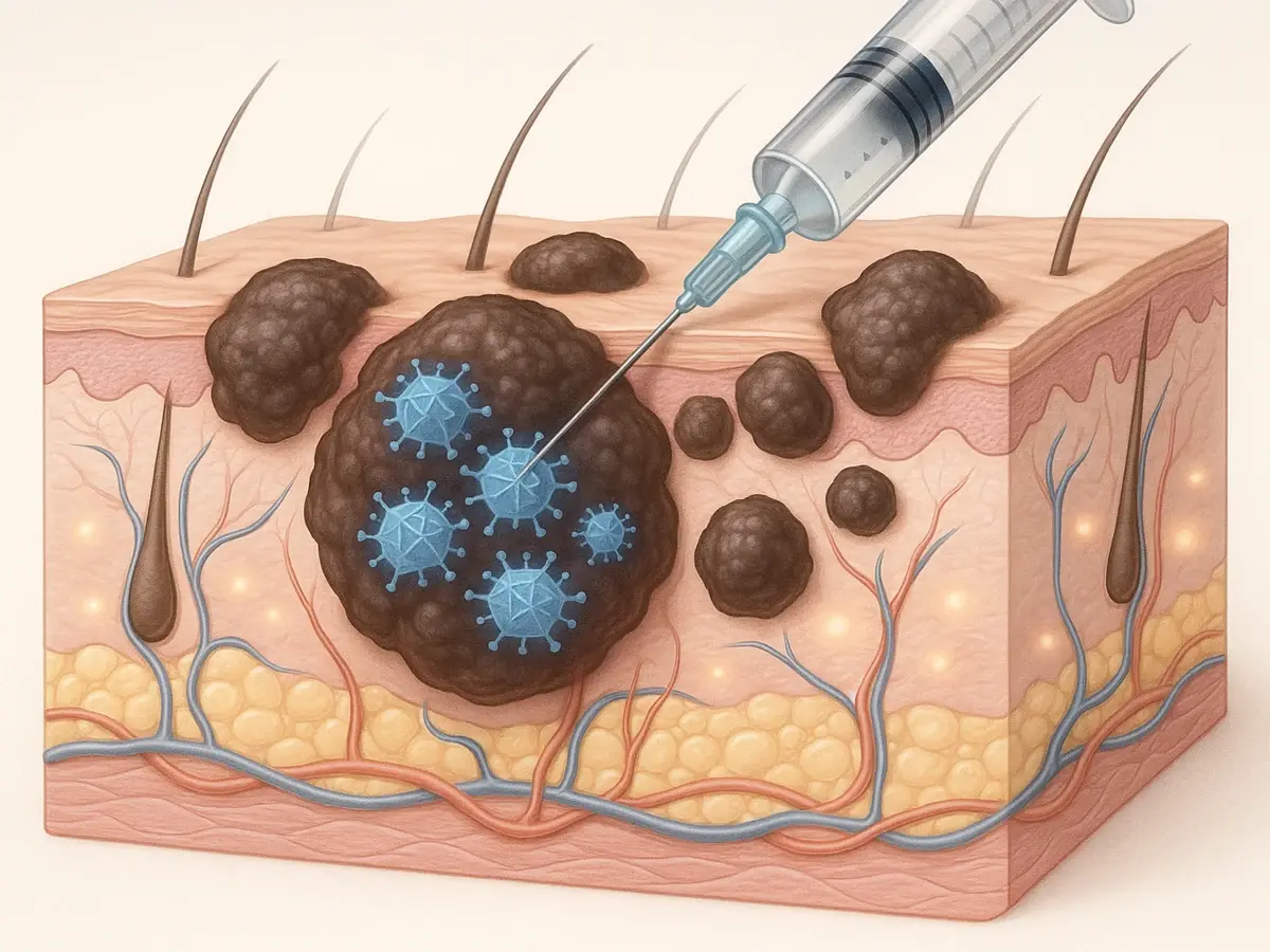 FDA, ileri evre kutanöz melanomda Tudriqev (vusolimogene oderparepvec‑wtpg) + nivolumab kombinasyonuna hızlandırılmış onay verdi