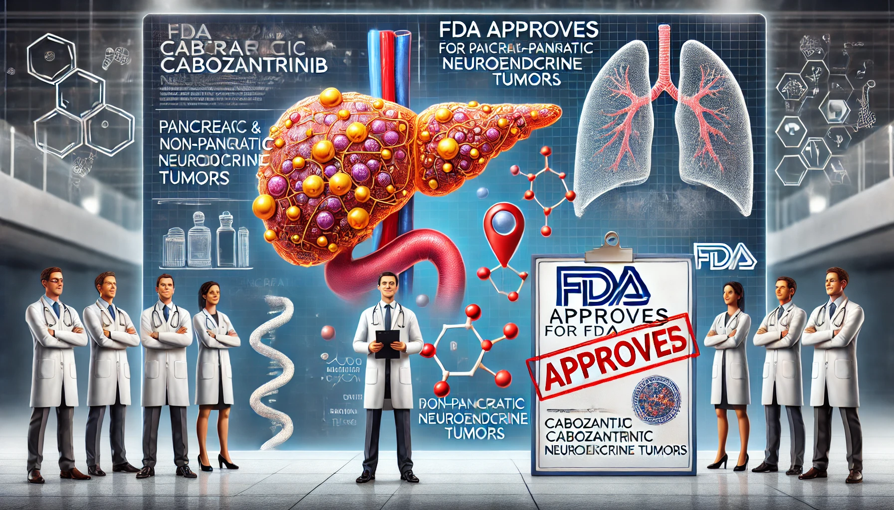 FDA, Pankreas/Pankreas Dışı Nöroendokrin Tümörlerde Kabozantinib’i Onayladı